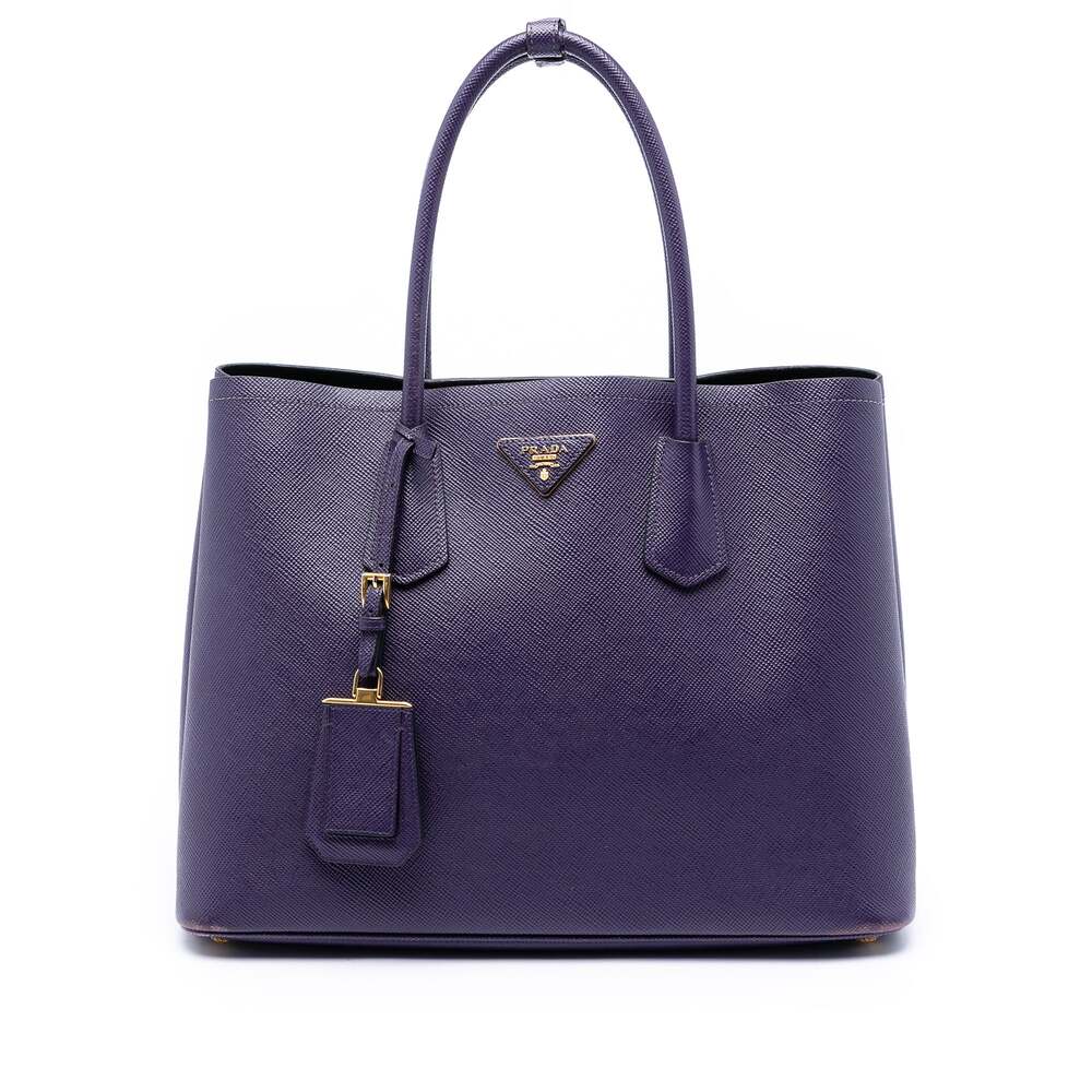 Prada Cuir Double Tote Saffiano Leather #266622P14B